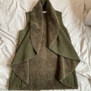 fuzzy vest